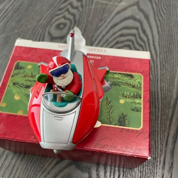 Vintage Hallmark Keepsake Ornament Sleigh X-2000 Handcrafted Christmas Holiday - Picture 8 of 11